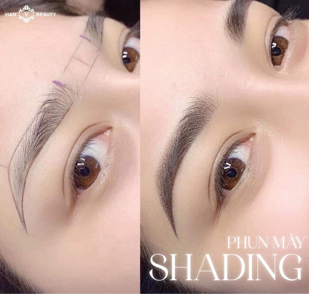 Đánh giá chất lượng & chi phí điêu khắc mày môi vian beauty 13