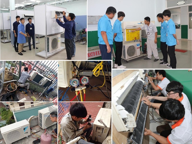 Địa chỉ đào tạo nghề kỹ thuật máy lạnh, điều hòa không khí uy tín Nghệ An 3 Địa chỉ đào tạo nghề kỹ thuật máy lạnh, điều hòa không khí uy tín Nghệ An 3