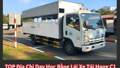 Học Thi Bằng Lái Xe Tải C1 Quận 1 Địa Chỉ Nào Tốt? 14
